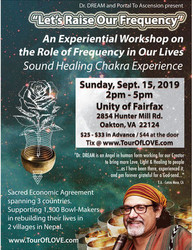 Let's Raise Our Frequency - An Experiential Workshop in Fairfax, Va