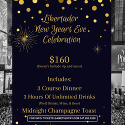 Libertador Nyc New Year's Eve Nye Party 2022