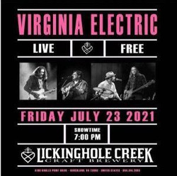 Lickinghole Live Presents Virginia Electric Free Show