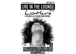 Lionhaire and Friends - Live In The Lounge + Dj John Armstrong, Free Entry