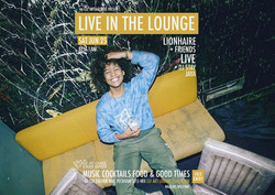 Lionhaire and Friends - Live In The Lounge + Dj Stay Jaya, Free Entry