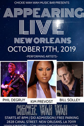 Live at Chickie Wah Wah Music Bar: Kim Prevost/ Bill Solley & Phil DeGruy