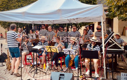 Live music at Leopold Square: The Dark Side of the Lounge and Langsett Dance Orchestra