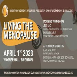 Living the Menopause - A day of talks, yoga and workshops by experts.