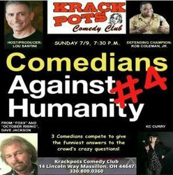 Lou Santini's Comedians Against Humanity #4 at Krackpots Comedy Club Massillon