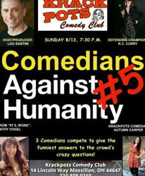 Lou Santini's Comedians Against Humanity at Krackpots Comedy Club, Massillon