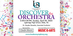 Loudoun Symphony Orchestra Presents Discover the Orchestra Family Concert