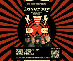 Loverboy Live at the La Porte Civic Auditorium