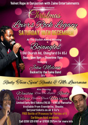 Lovers Rock Party in Chingford - Christmas Lovers Rock Legacy