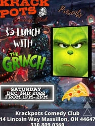 Lunch with The Grinch at Krackpots Comedy Club