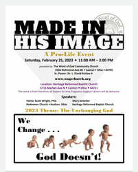 Made In His Image: God Does not Change!