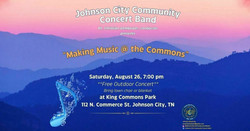 Making Music @ The Commons, Saturday, August 26, 2023, King Commons Park, Johnson City