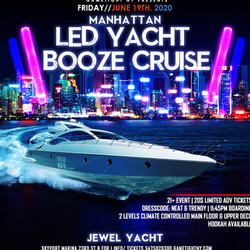 Manhattan Led Yacht Booze Cruise at Skyport Marina