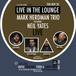 Mark Herdman Trio Feat Neil Yates Live In The Lounge