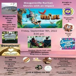Maugansville Ruritan's Movies with an Impact, The Wild Life