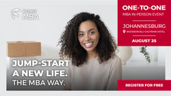 Meet your dream universities at the Access Mba Johannesburg In-person Event