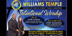 Mid-week Intentional Worship Service