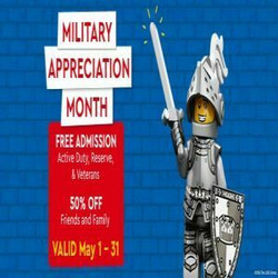 Military Appreciation Month at Legoland Discovery Center Westchester