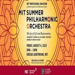 Mit Summer 2023 Philharmonic Orchestra Concert
