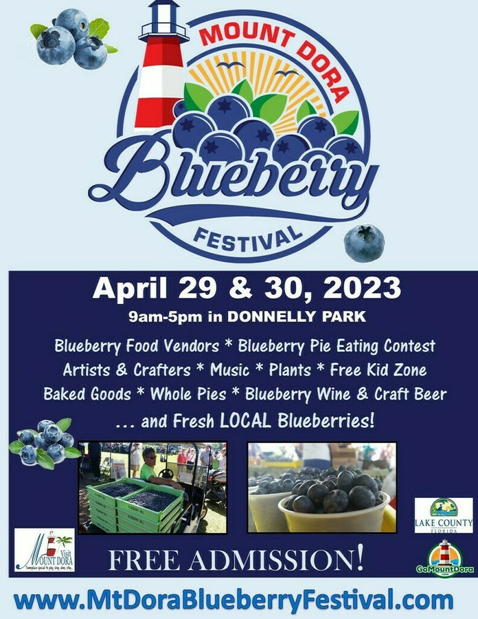 Mount Dora Blueberry Festival, Saturday, 29 Apr 2023 - Donnelly Park