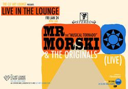 Mr. Morski & The Originals - Live in the Lounge - Free Entry