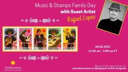 Music and Stamps Family Day with Guest Artist Rafael Lopez