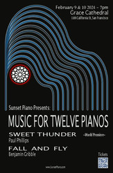 Music for Twelve Pianos at Grace Cathedral