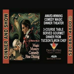 Mystery and Magic Dinner Theater's "Murder at the Magic Show Ii" July 2024