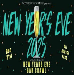 New Years Eve Seattle Nye Bar Crawl - All Access Party Pass to 10+ Venues