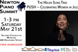 Newton Piano Summit - The Helen Sung Trio presents Push - Celebrating Women in Jazz