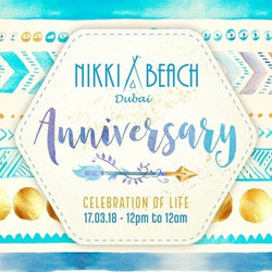 Nikki Beach Dubai's Anniversary