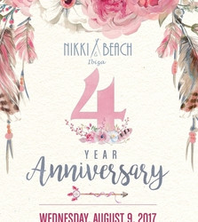 Nikki Beach Ibiza 4th Anniversary