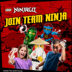 Ninjago: Join Team Ninja from May 2-29 at Legoland Discovery Center Bay Area!