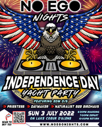 No Ego Nights Independence Day Yacht Party!