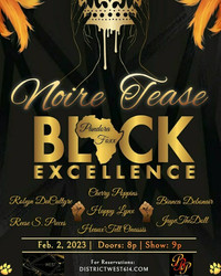 Noire Tease: Black Excellence