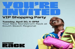 Nordstrom Rack Vip Shopping Party at South Beach Regional