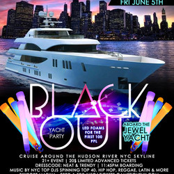 Nyc Booze Cruise Glowsticks Yacht Party at Skyport Marina