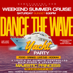 Nyc Dance The Wave Saturday Sunset Majestic Princess Yacht Party