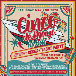 Nyc Hip Hop vs. Reggae ® Cinco De Mayo Yacht Party at Jewel Yacht