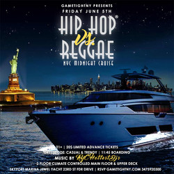 Nyc Hip Hop vs. Reggae® Midnight Yacht Party at Jewel Yacht