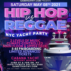 Nyc Hip Hop vs Reggae® Sunset Cruise Skyport Marina Cabana Yacht