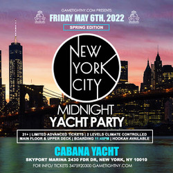 Nyc Skyport Marina Cabana Yacht 2022 Manhattan Yacht Party Cruise