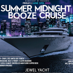Nyc Summer Midnight Booze Cruise Yacht Party at Skyport Marina