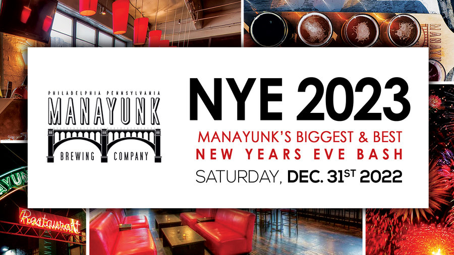 Nye 2023 Manayunk's Hottest New Year's Eve Bash!, Saturday, 31 Dec