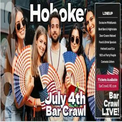 Official July 4th Bar Crawl Hoboken Independence Day Bar Crawl Live