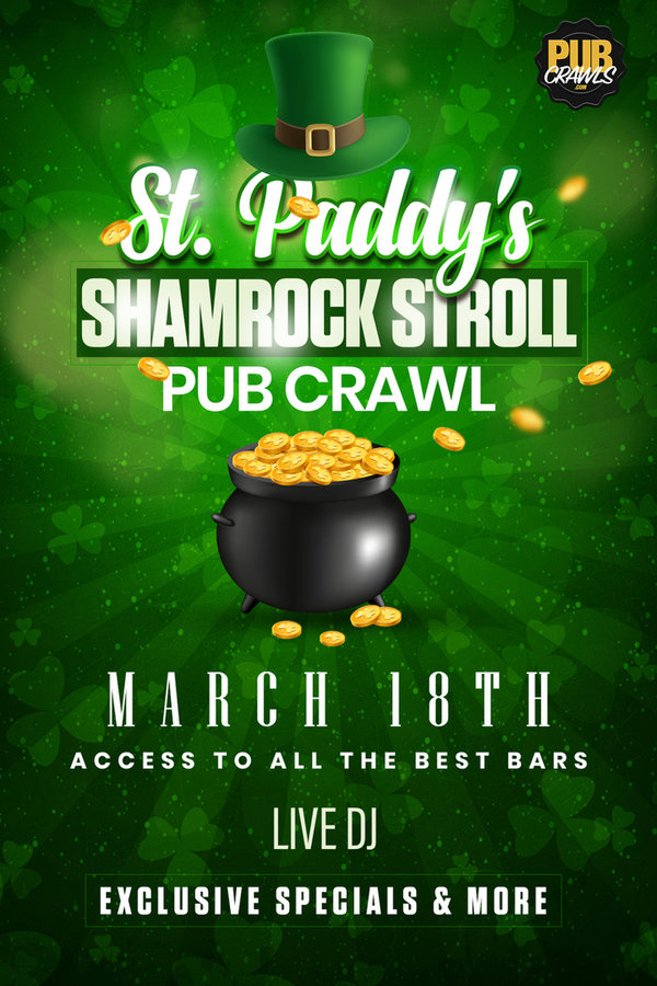 Official St. Patrick's Day Bar Crawl Fort Lauderdale, Saturday, 18 Mar