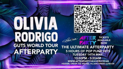 Olivia Rodrigo Guts World Tour: After Party @ Heaven Nightclub