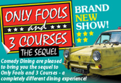 Only Fools and 3 Courses The Sequel Comedy Night Mercure Hotel Swansea 25/1