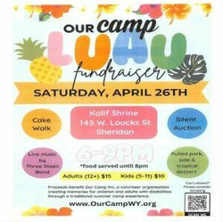 Our Camp Luau Fundraiser