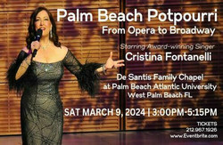 Palm Beach Potpourri: From Opera to Broadway starring Cristina Fontanelli